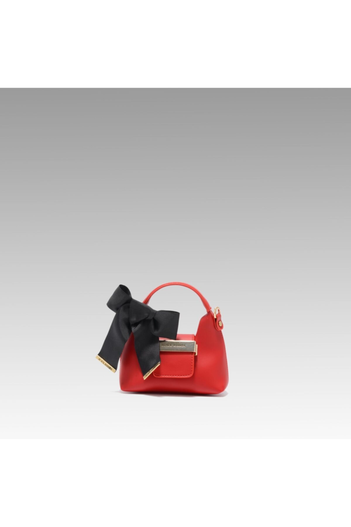 Red Accessory Detail Suspended Micro Bag