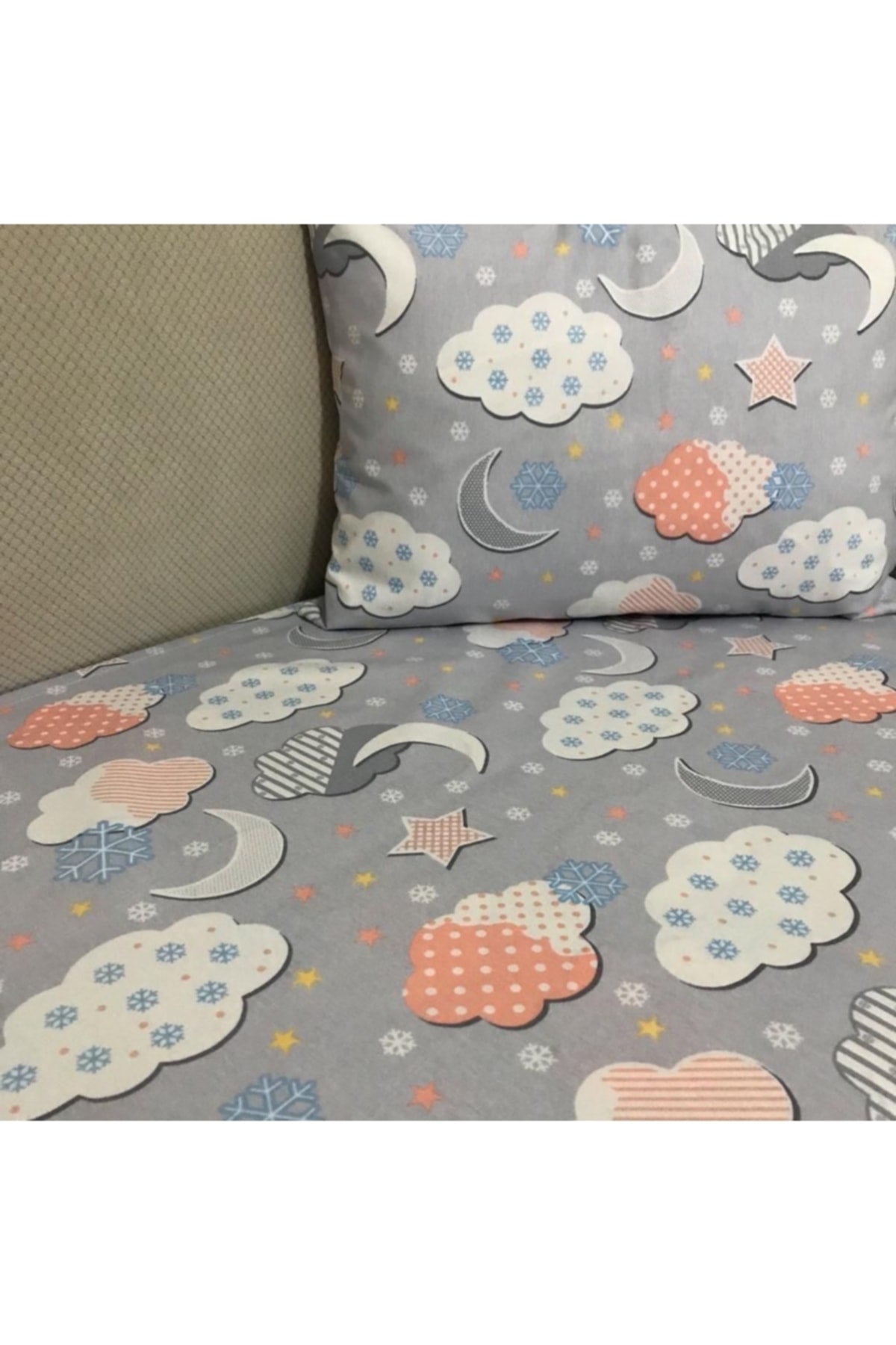 Zippered Baby Duvet Cover Set