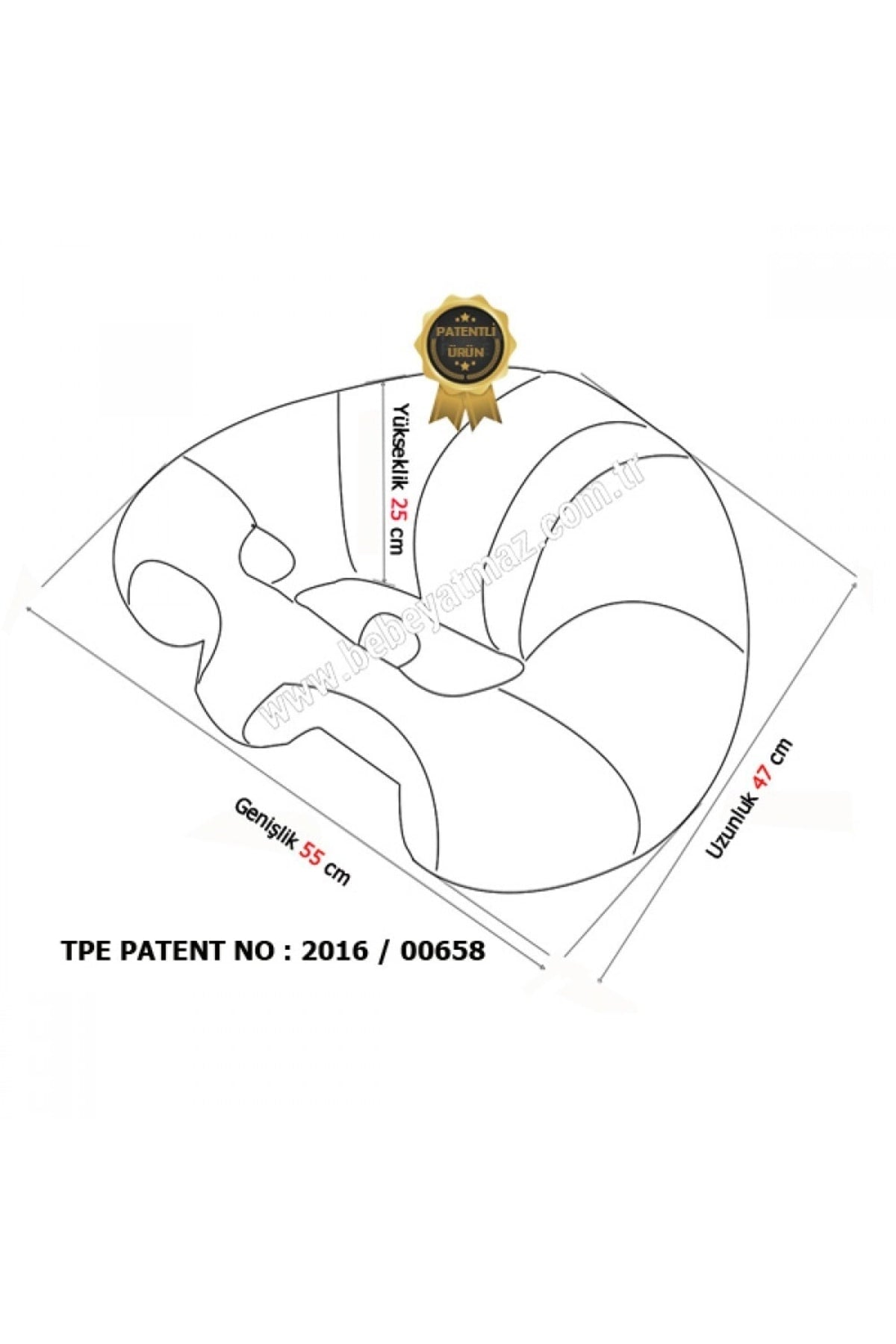Red-dark blue Rattle Bebe Baby Sitting Support Cushion Baby Seat