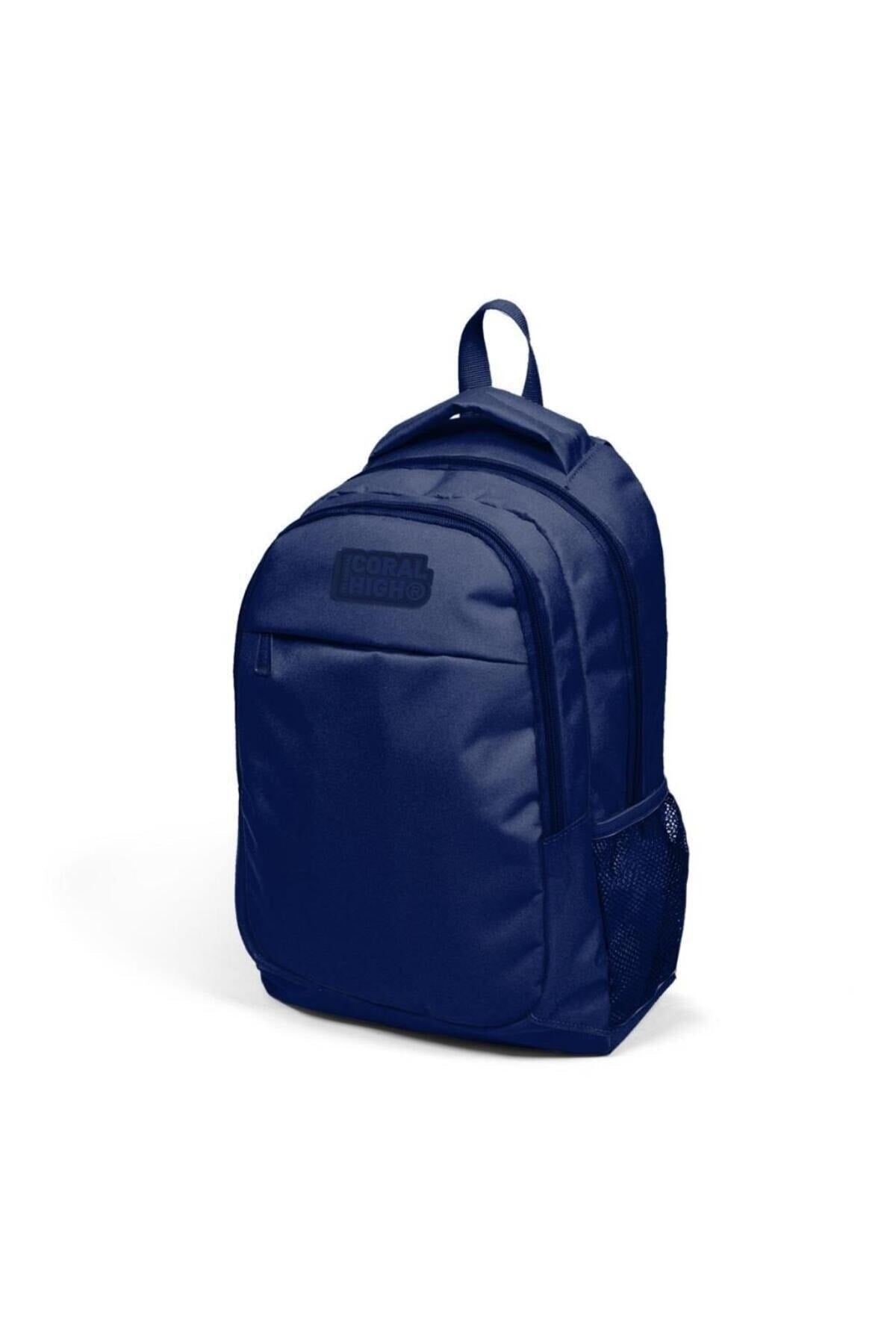 Kids Navy Blue 3-Piece School Bag Set GOSET0114399