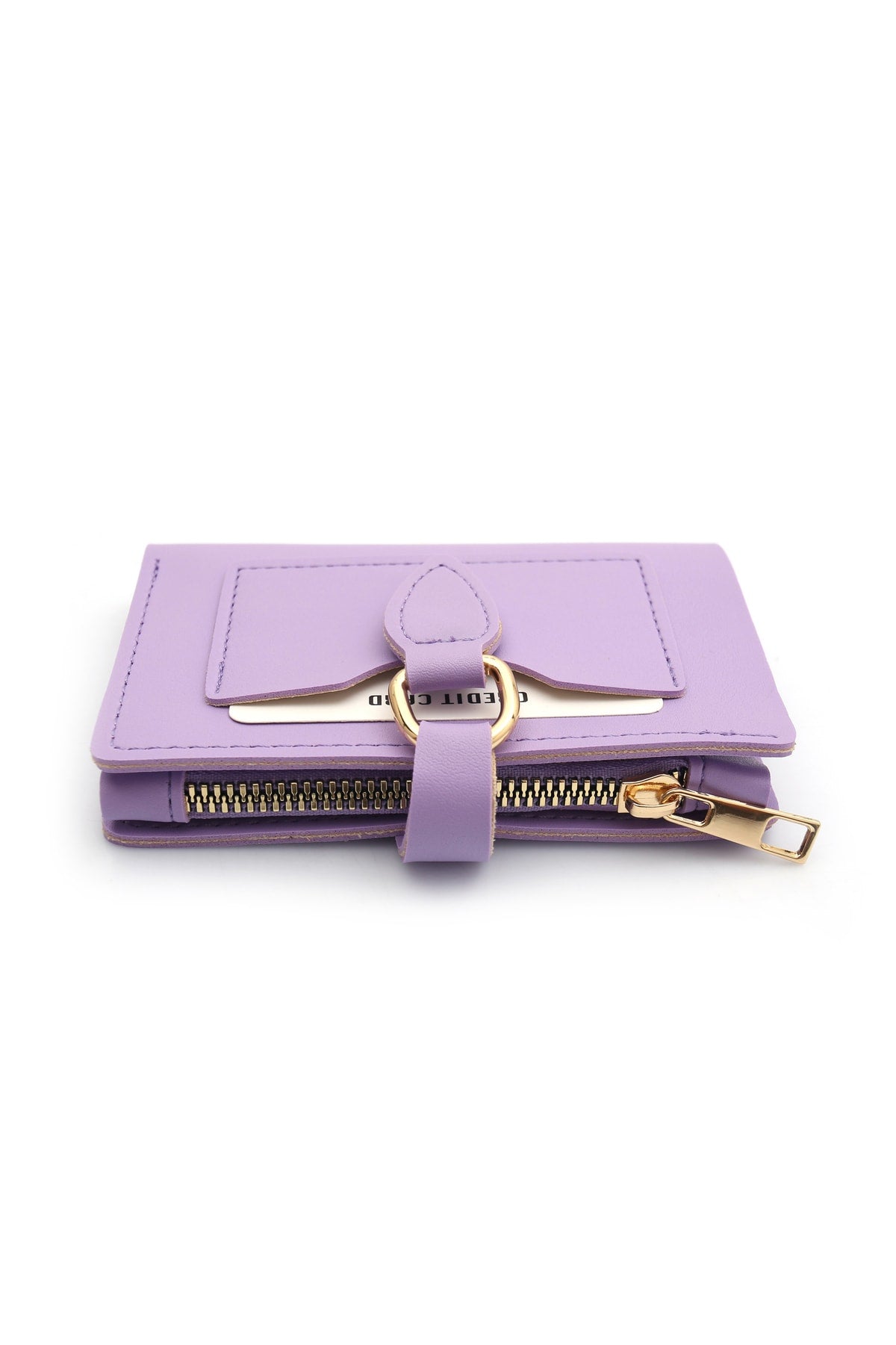 Women's Lilac Buckle Wallet