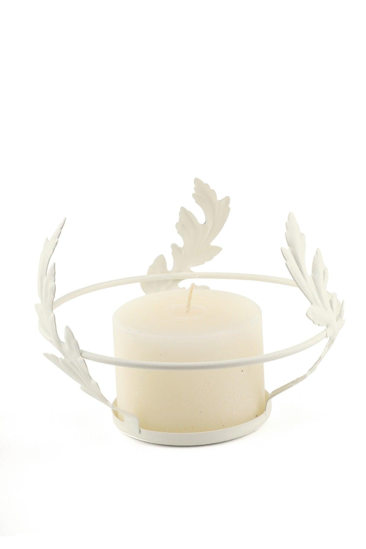 Haliç 3rd Set Candle Holder White - Swordslife