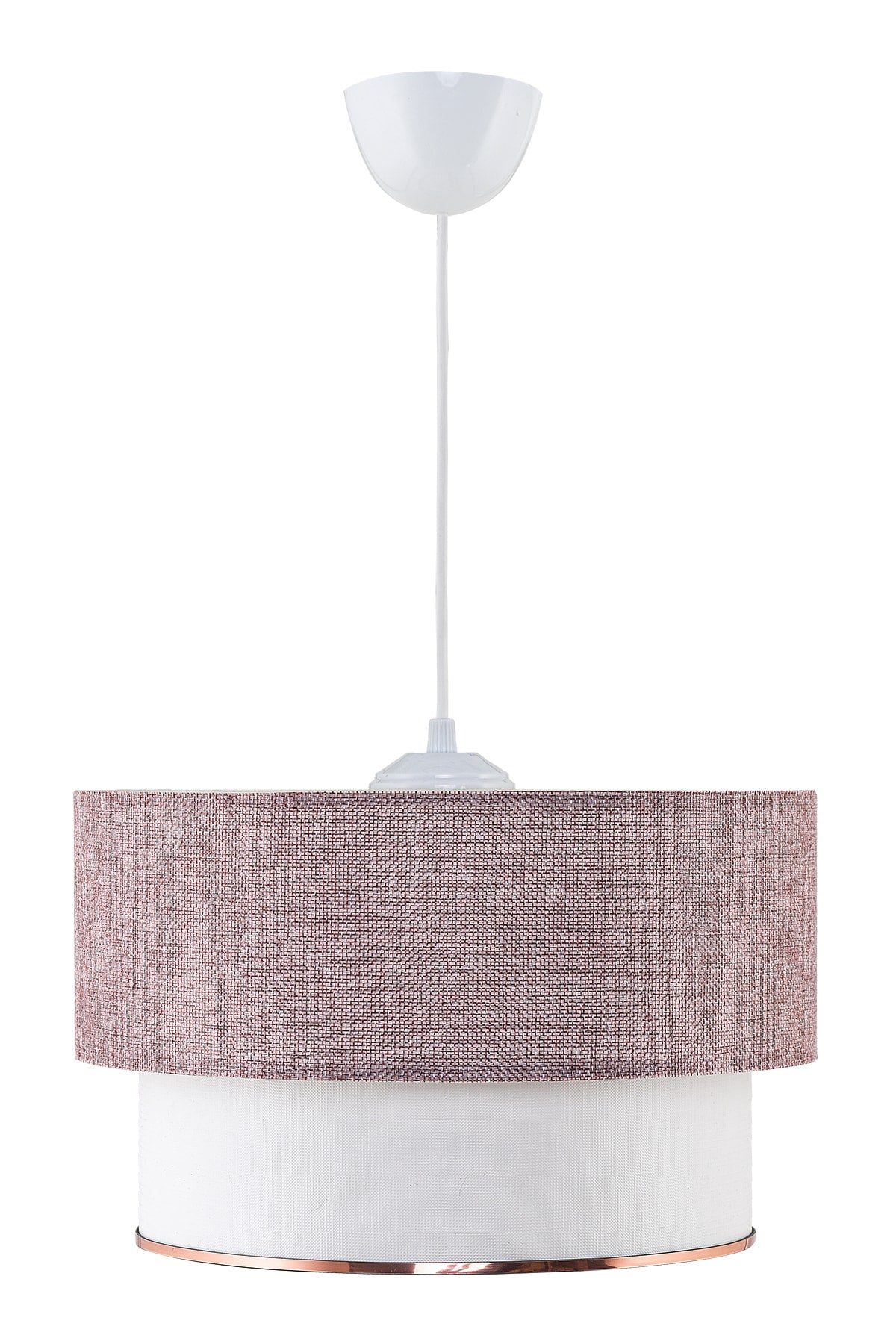 Teuse Chandelier Powder White Mdrn-45