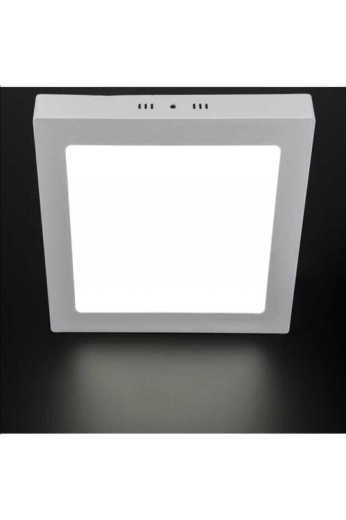 24 Watt Surface Mounted Led Panel Square Ceiling Light With White Led 6500k White Light