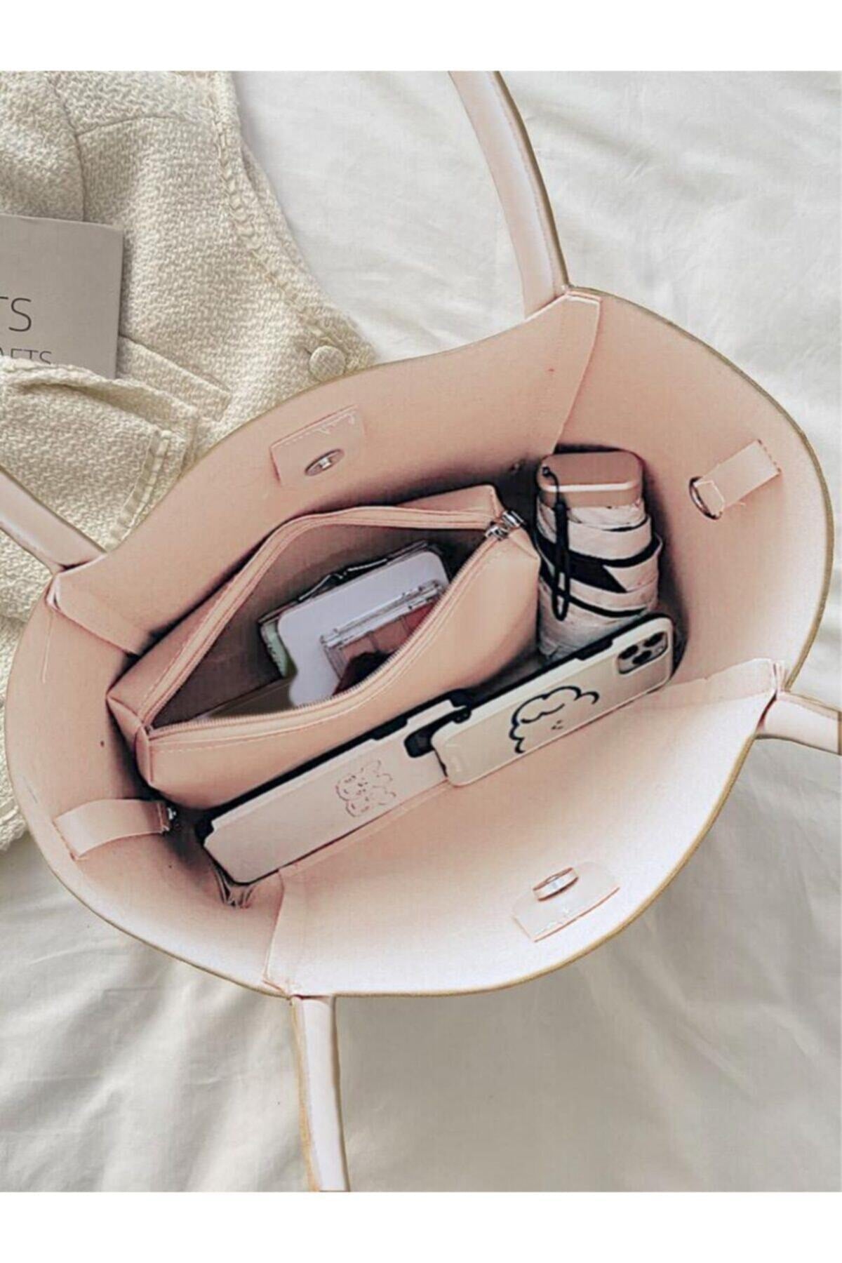 Cream Baby Shoulder Bag