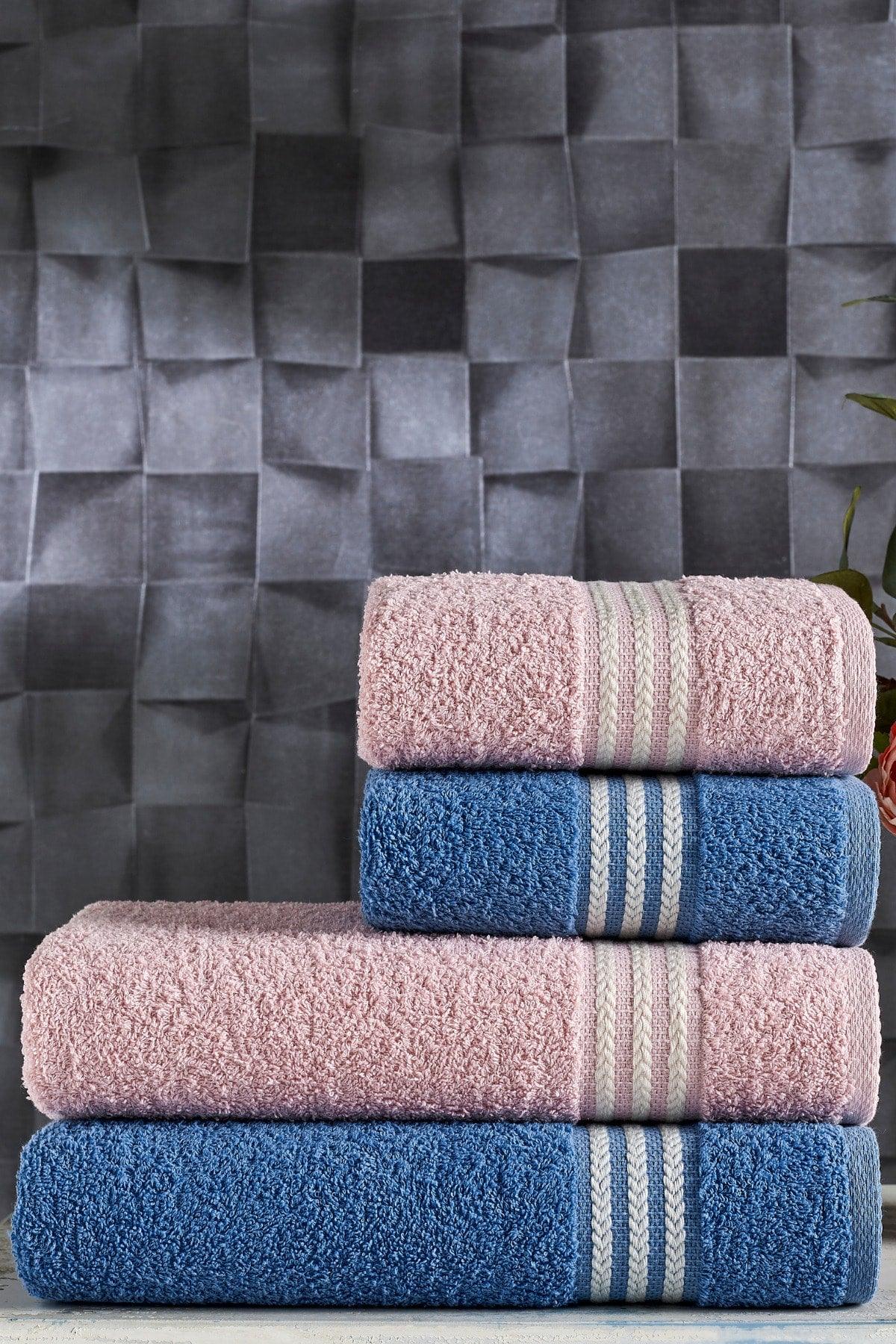 Veronica Set of 4 Bath Towels - Swordslife