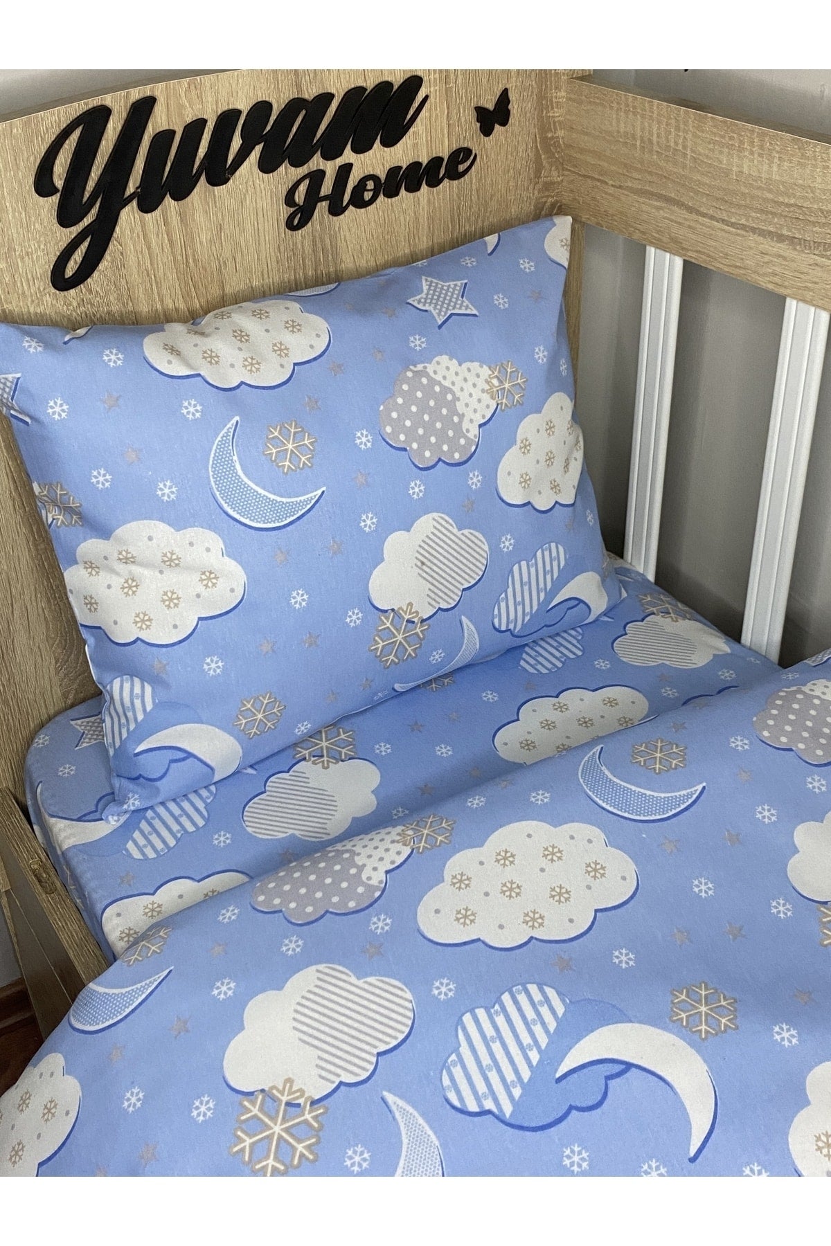 Baby Duvet Cover Set (FOR 60/120 CRADLE)Choose the product that fits the size of your bed!