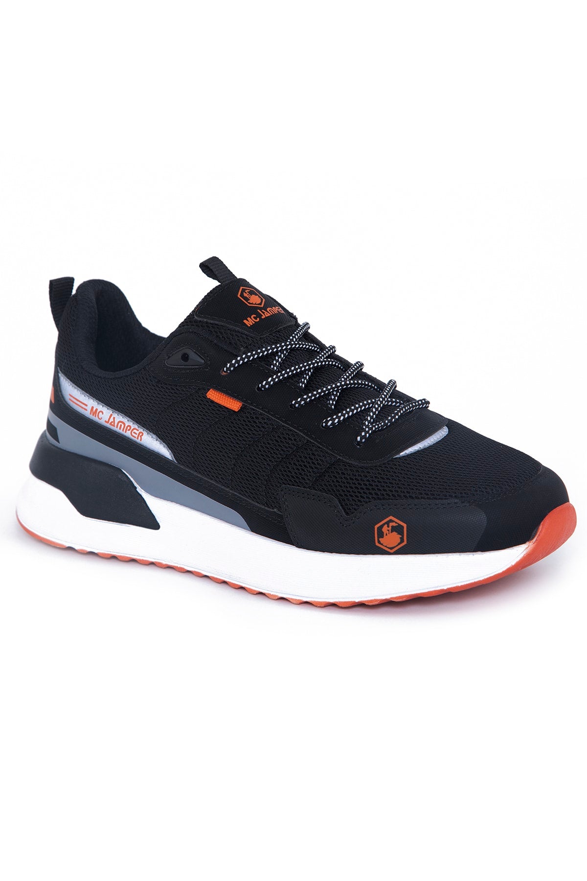 Men's Black Orange Sneaker Casual Sneakers 2019