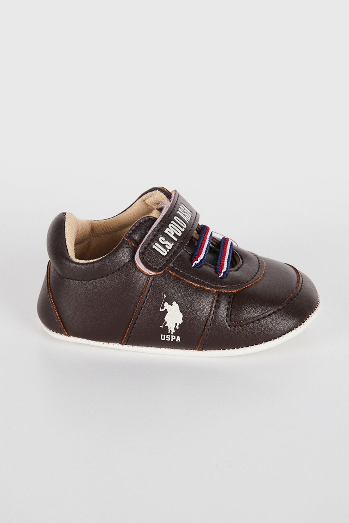 Us Polo Assn Sweetie Brown Baby Boy Shoes