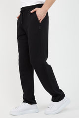 Black-anthracite-navy blue Men's Straight Leg Comfort Cut 3-Pack Sweatpants