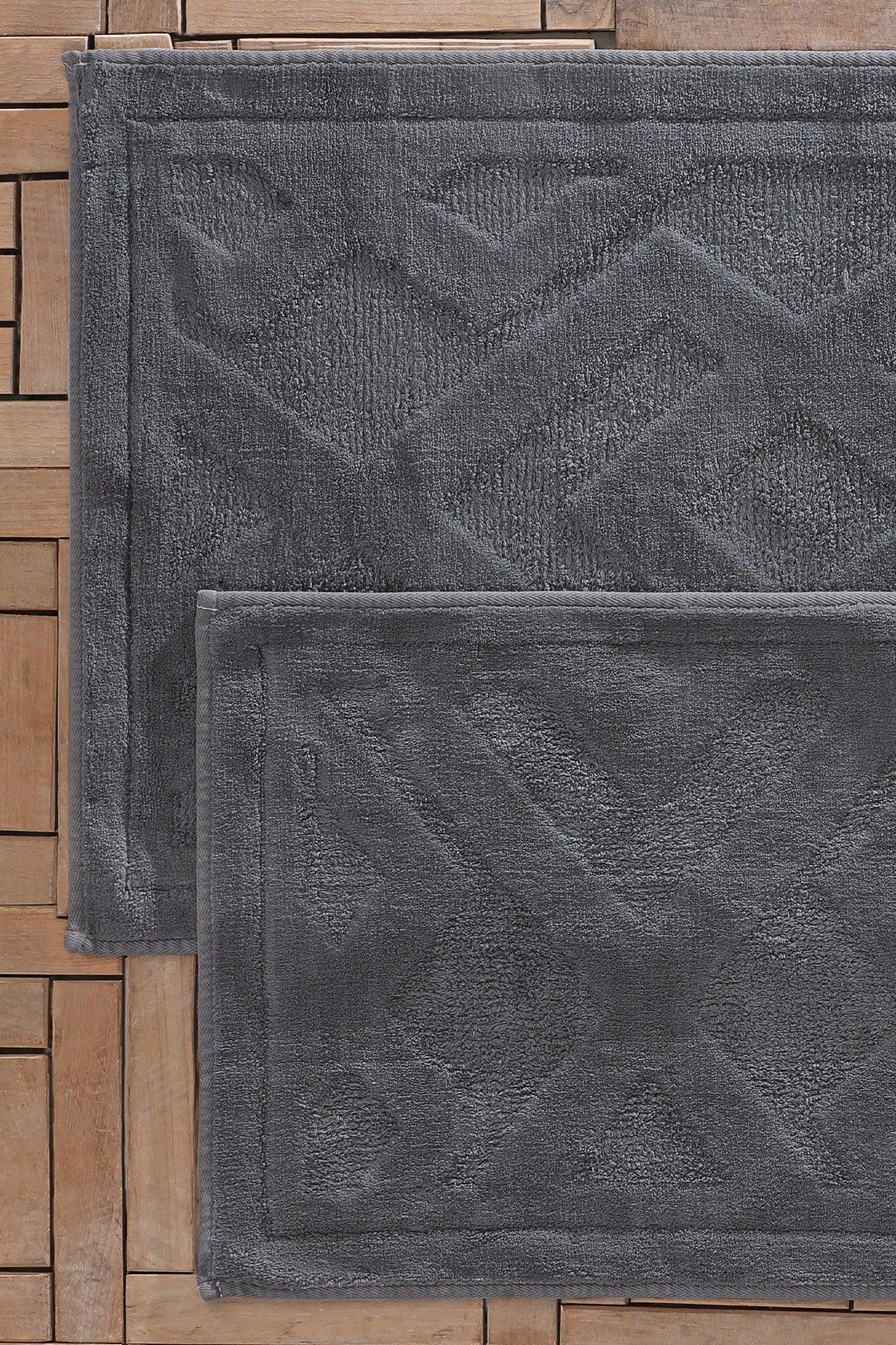 Milo Bath Mat Set - Anthracite - Swordslife