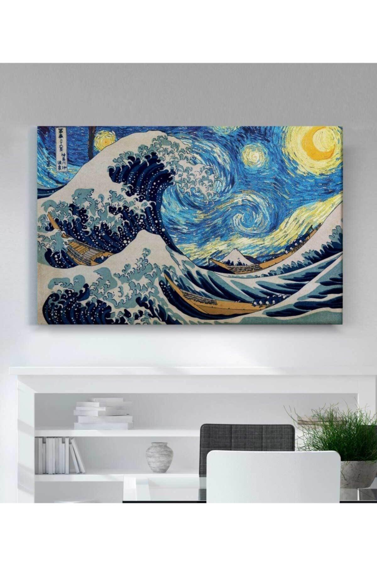 Van Gogh Starry Night Custom Diamond Mosaic Canvas Painting - Swordslife