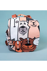 Dog Faces 101 Kids Backpack 20x18x10 - (0-1-2-3-4 YEARS)
