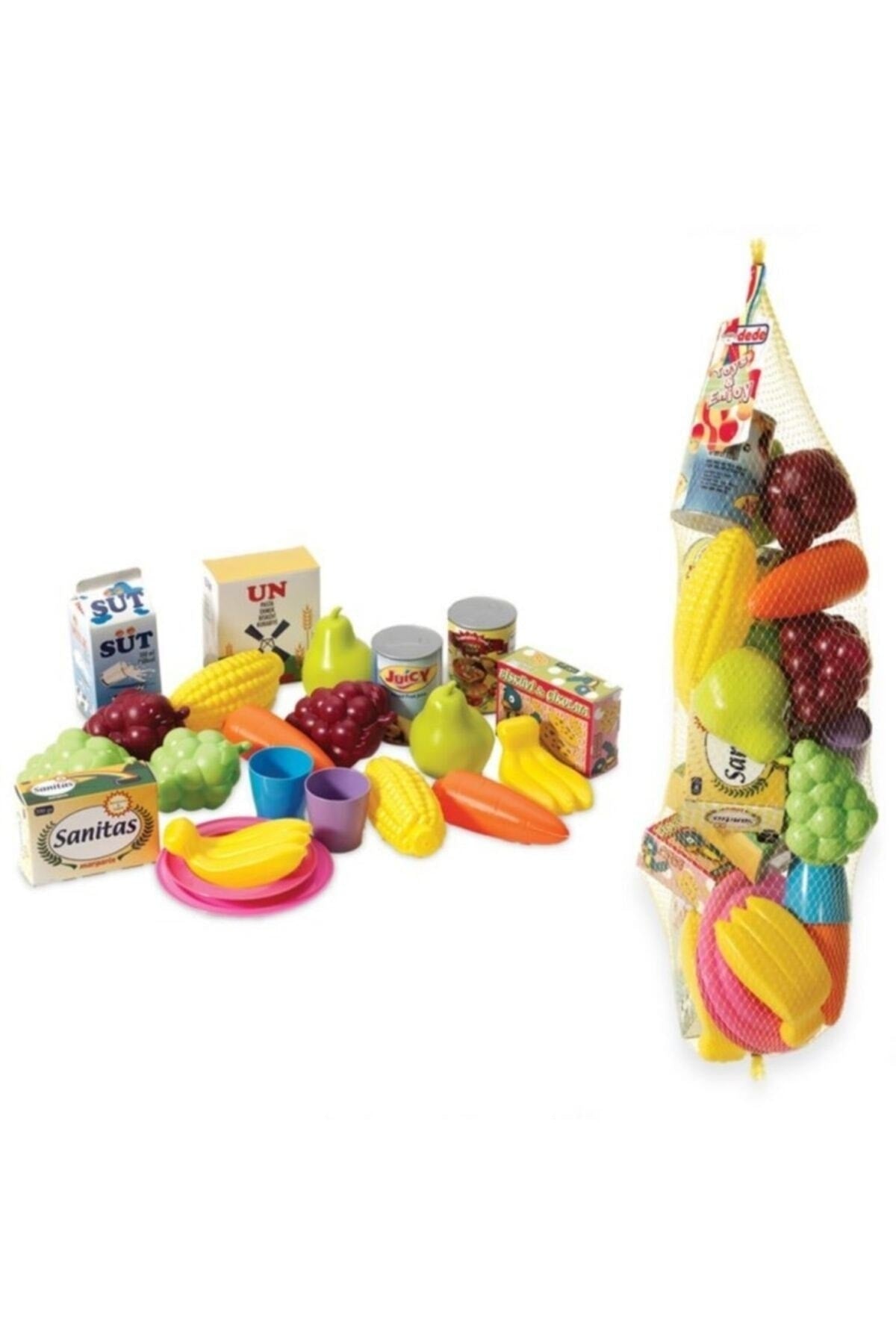 OpportunityProduct Dish Plate and Dish Set/Fruit Vegetable Set in the Net Household Kitchen Play Sets Set of 2