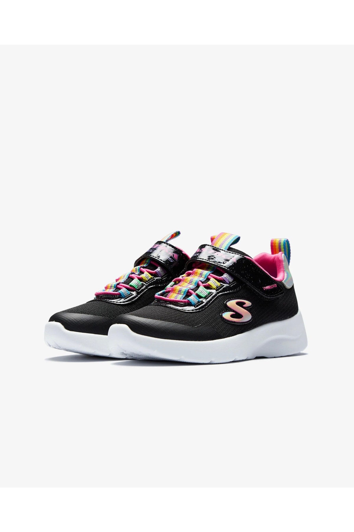 DYNAMİGHT 2.0-ROCKİN' RAINBOW Big Girl Black Sneakers