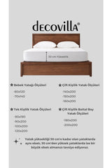 Quilted Fitted Full Edge Waterproof Mattress Protector Mattress Cover Sheet White - Swordslife