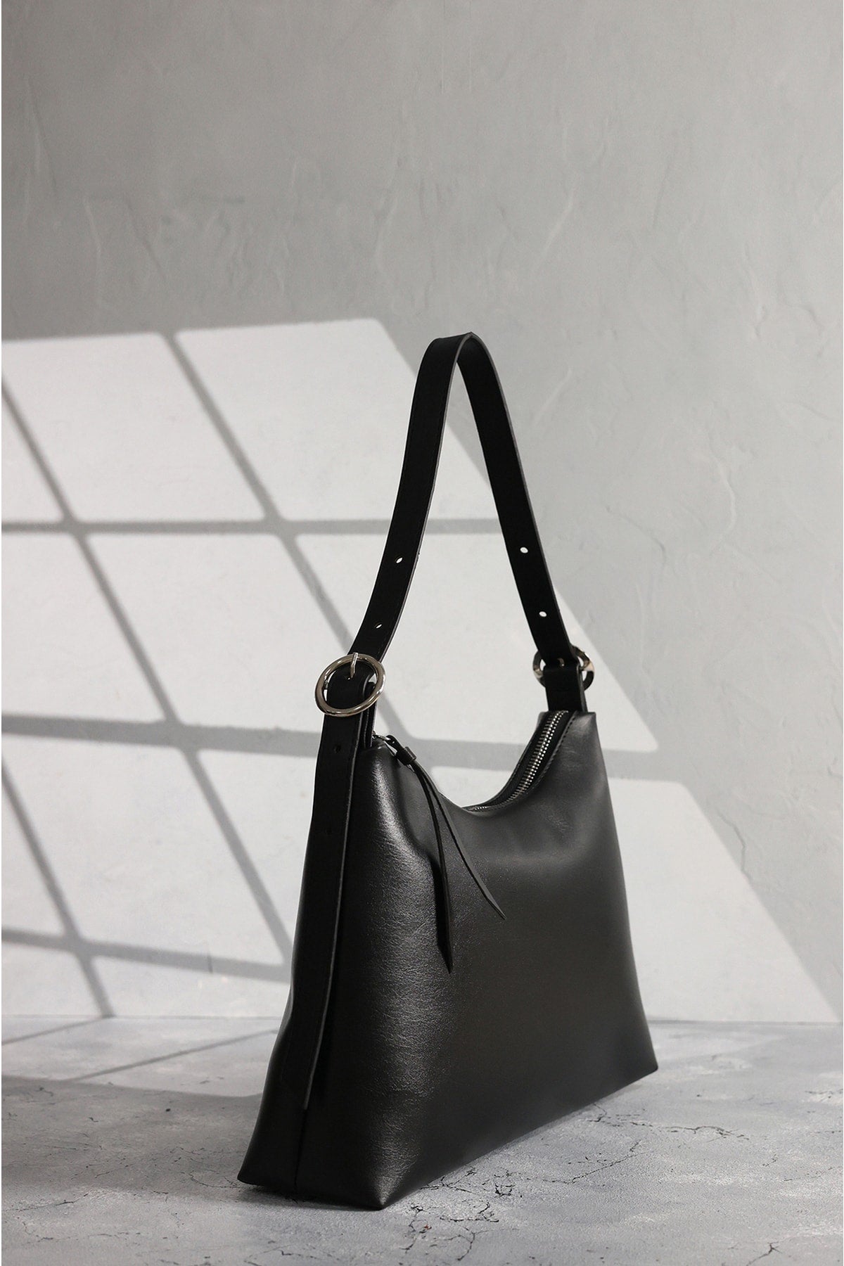 Women's Black Hand And Shoulder Bag