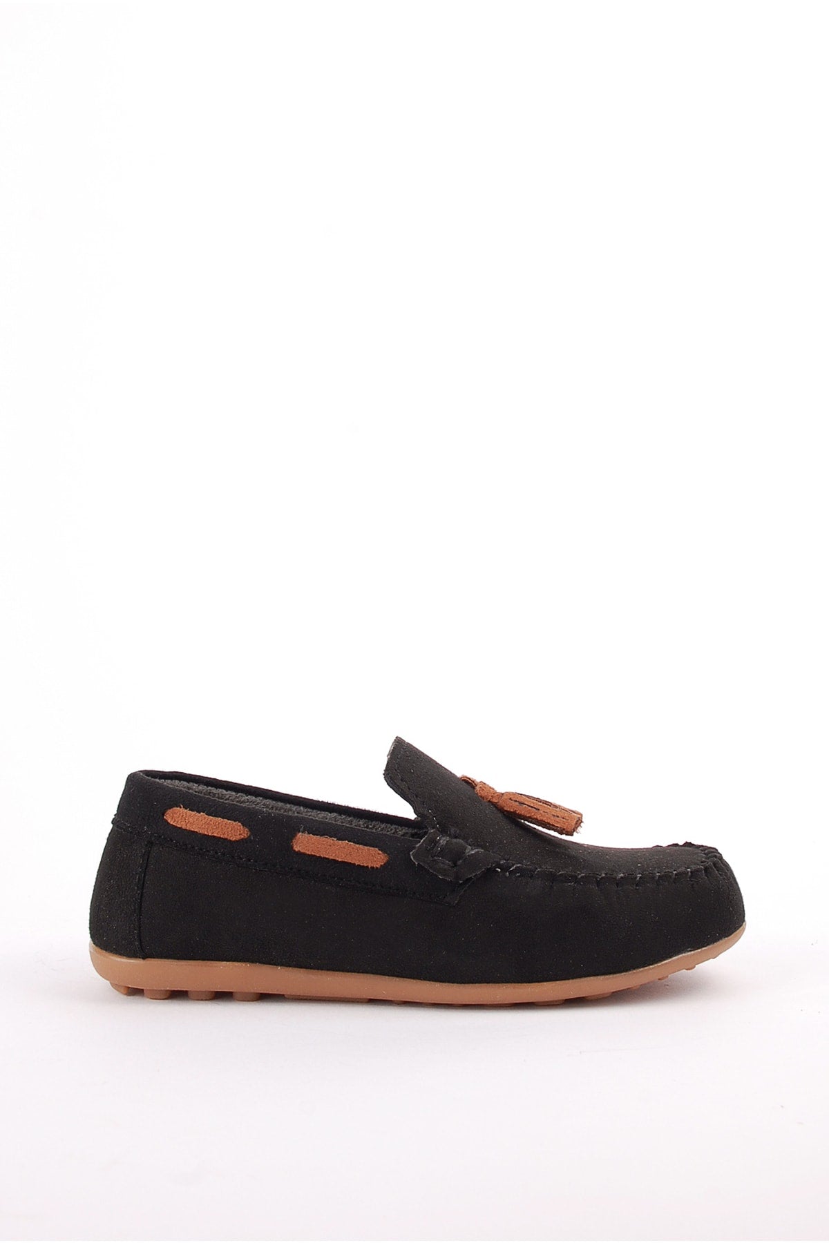 Boys Suede Loafers Loafers Black