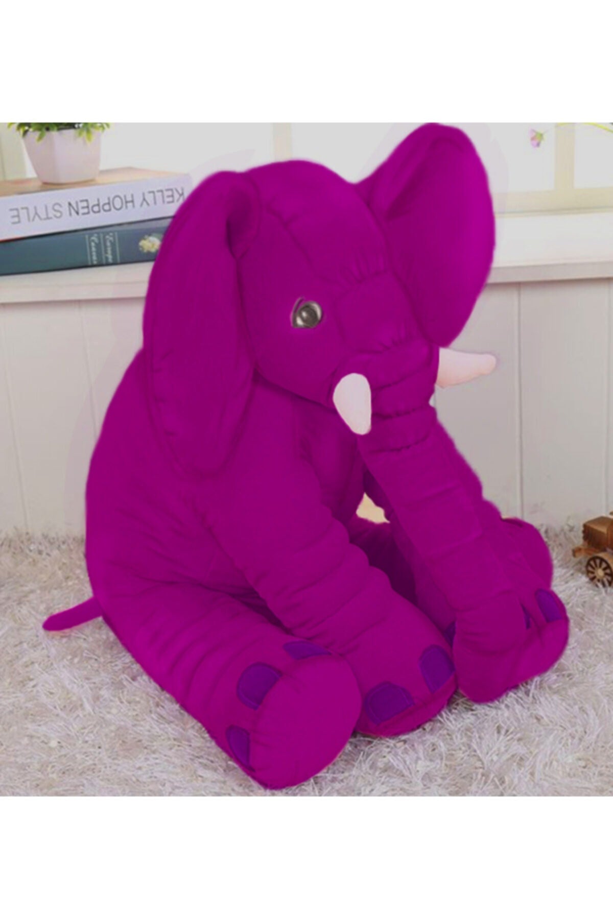 Sleeping Companion Elephant 65cm