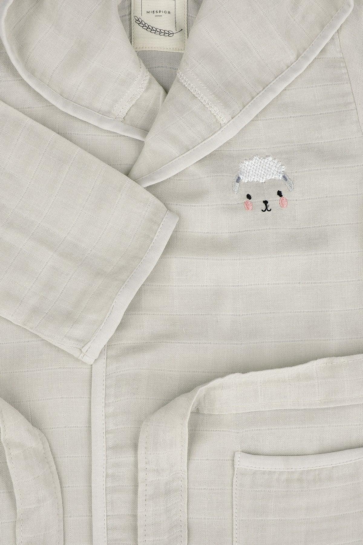 Lamb Kids Muslin Bathrobe - Swordslife