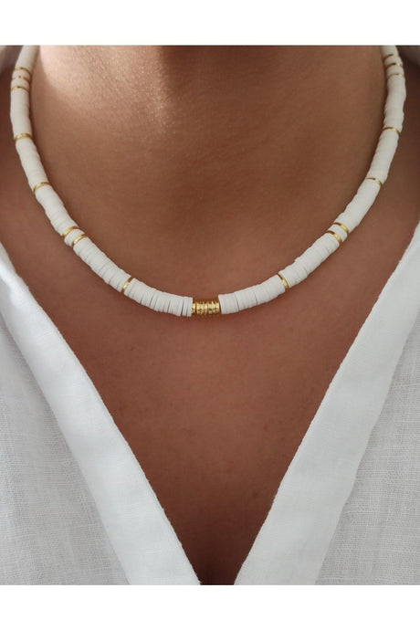 Pure Fimo Gold Women's Necklace - Swordslife