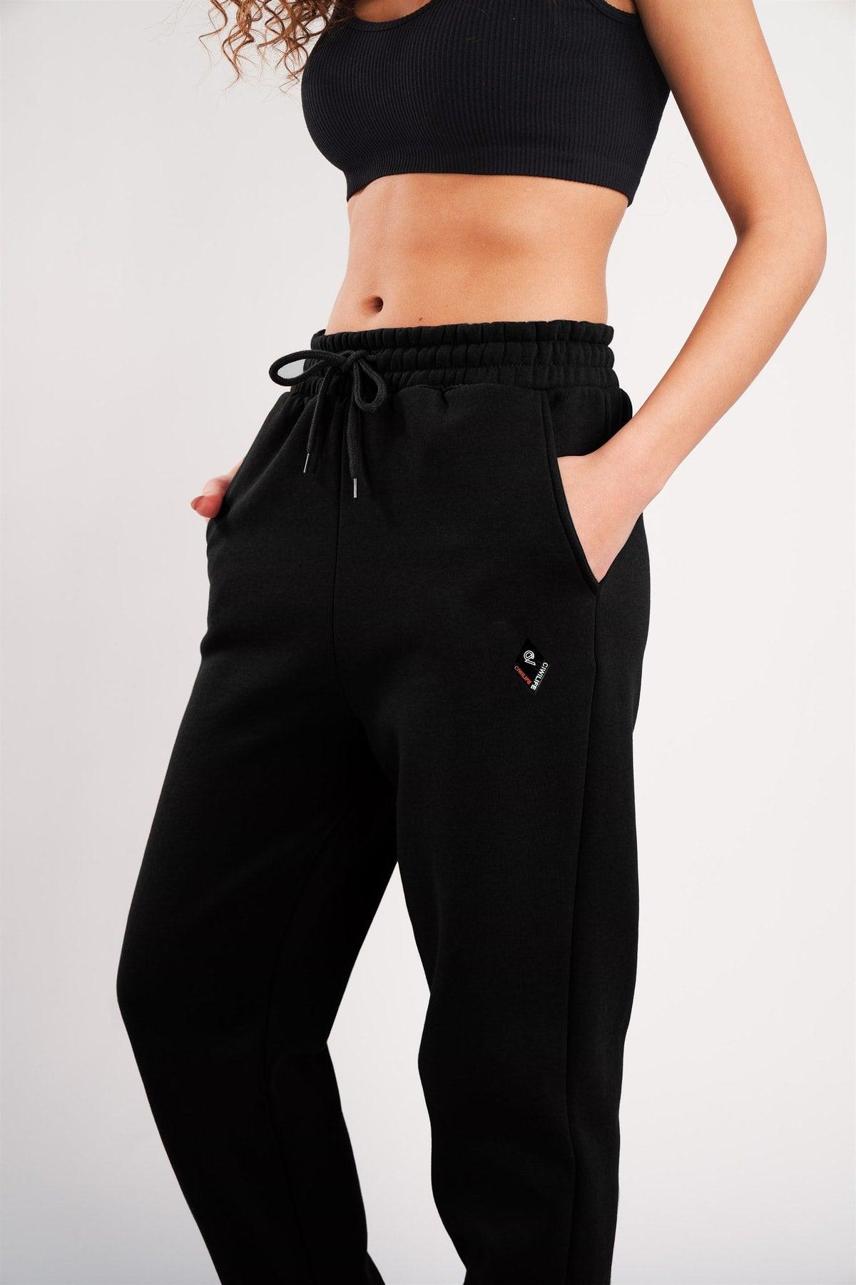 Unisex 2ip Knitted Fabric Tracksuit Bottom - Swordslife