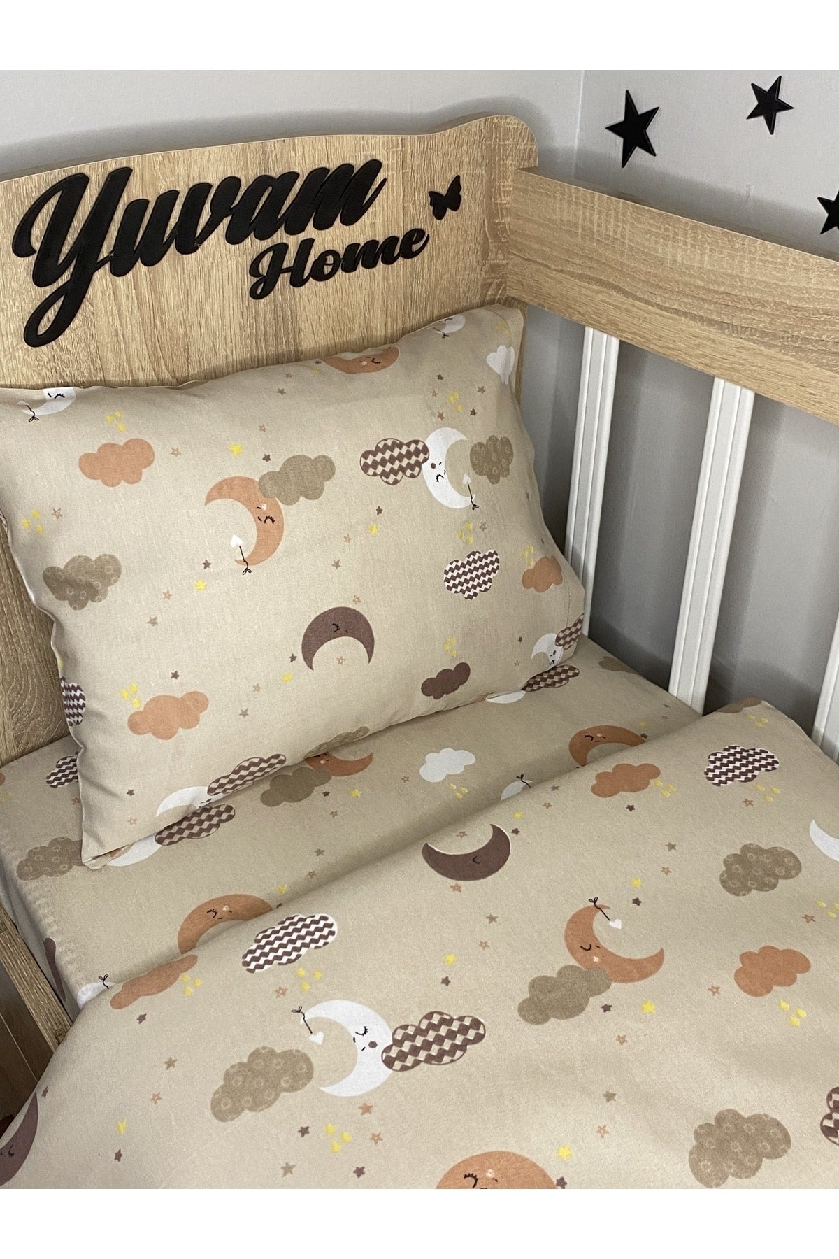 Baby Duvet Cover Set (FOR 60/120 CRADLE)Choose the product that fits the size of your bed!