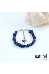 Natural Stone Lapis Lazuli Women's Bracelet - Broken Natural Stone - Gift Bracelet - Swordslife