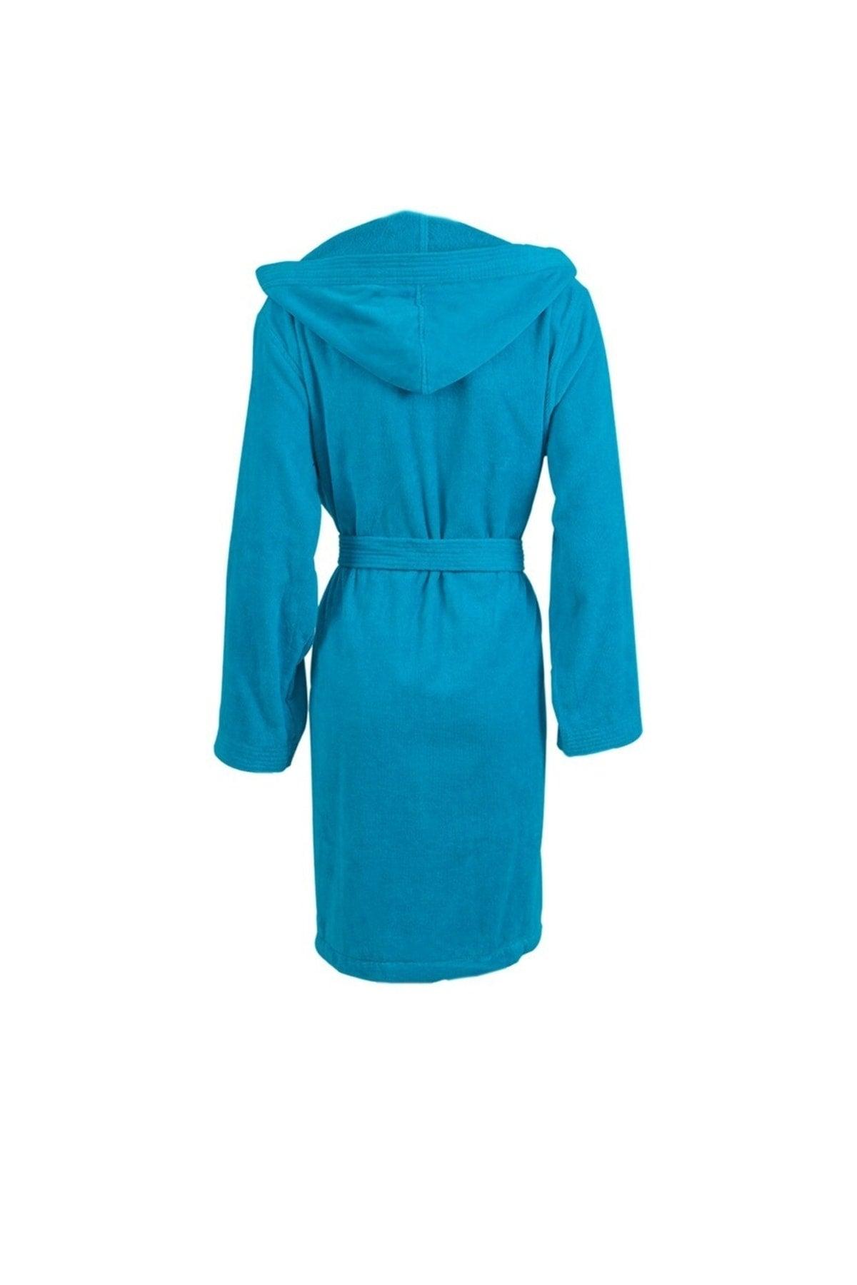 Women's Hooded Cotton Bathrobe - Swordslife