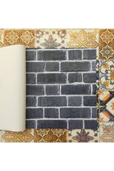 3D 13640 Stone Brick Pattern Wallpaper (5M²) - - Swordslife