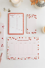 3-Piece Desktop Planner Set Cherry