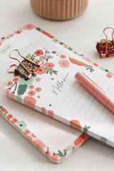 3 Piece Desktop Planner Set Flowers