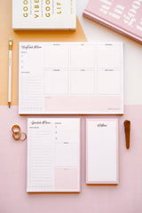 3 Pcs Desktop Planner Set