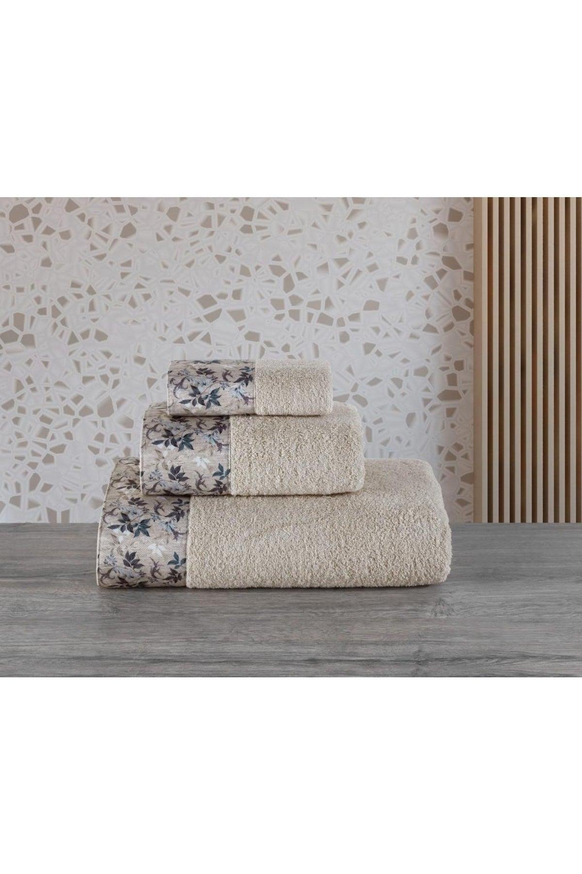 Set of 3 Digital Towels - 100% Cotton