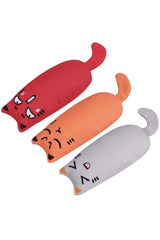 3 Pack Rattle Cat Grassy Cat Toy