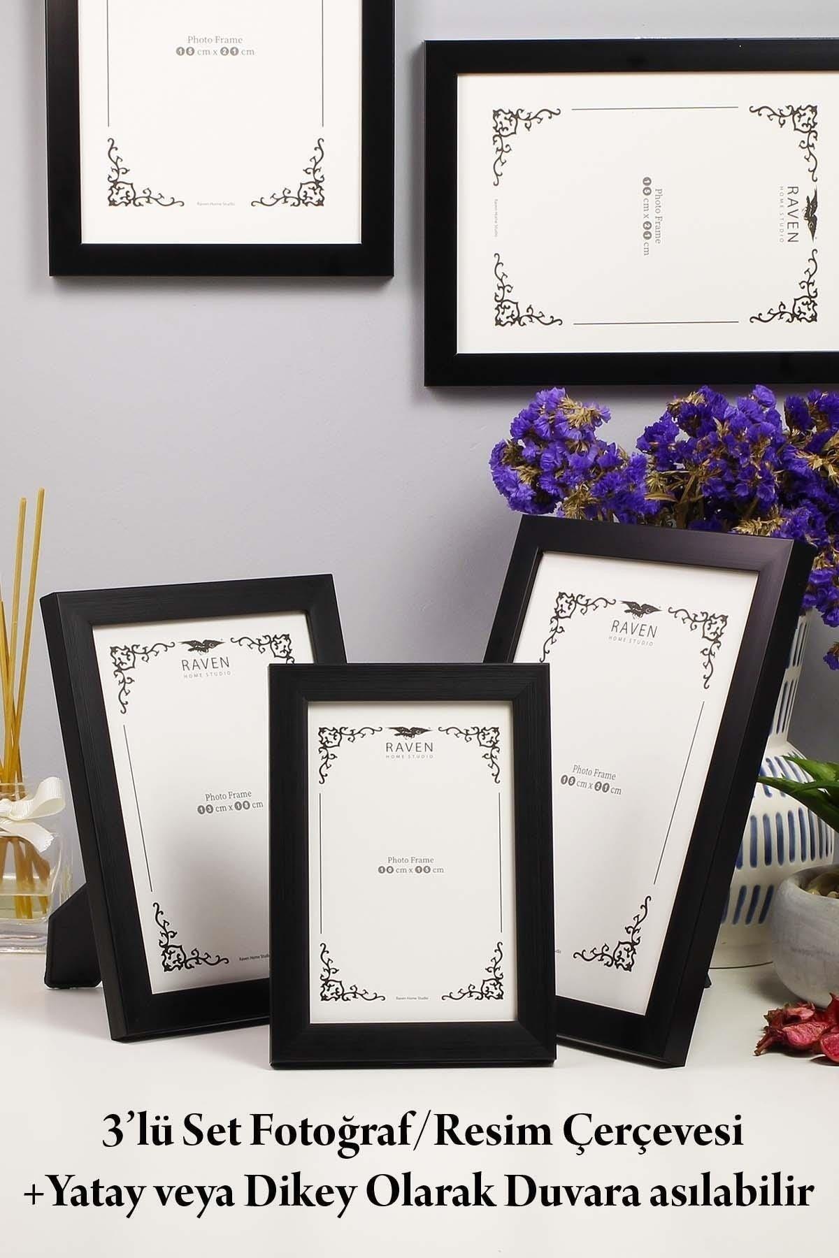 Set of 3 10cmx15cm 13cmx18cm 15cmx21cm Picture, Photograph, Document, Poster, Document Frame - Swordslife