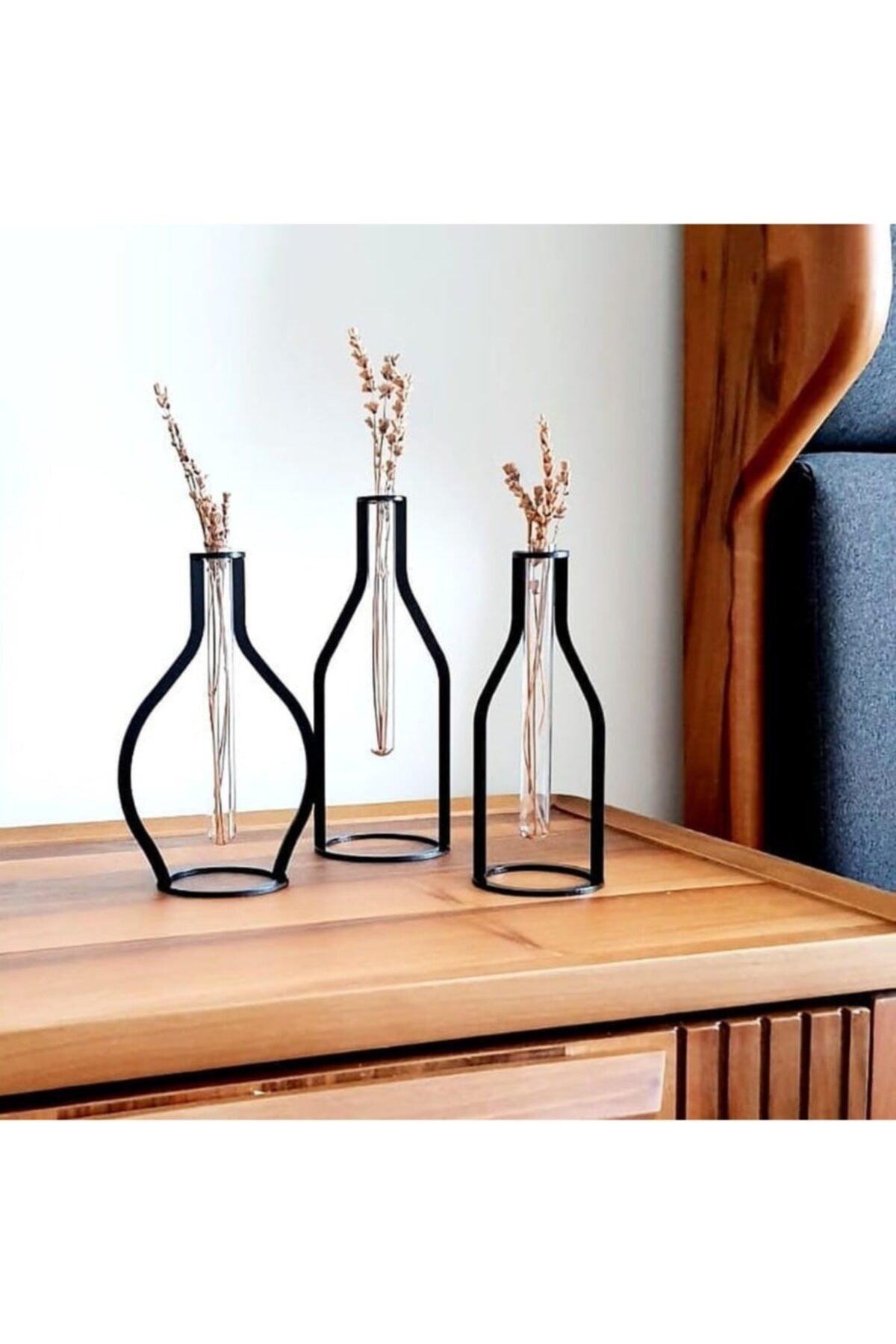 Set of 3 Decorative Metal Vintage Vase - Swordslife