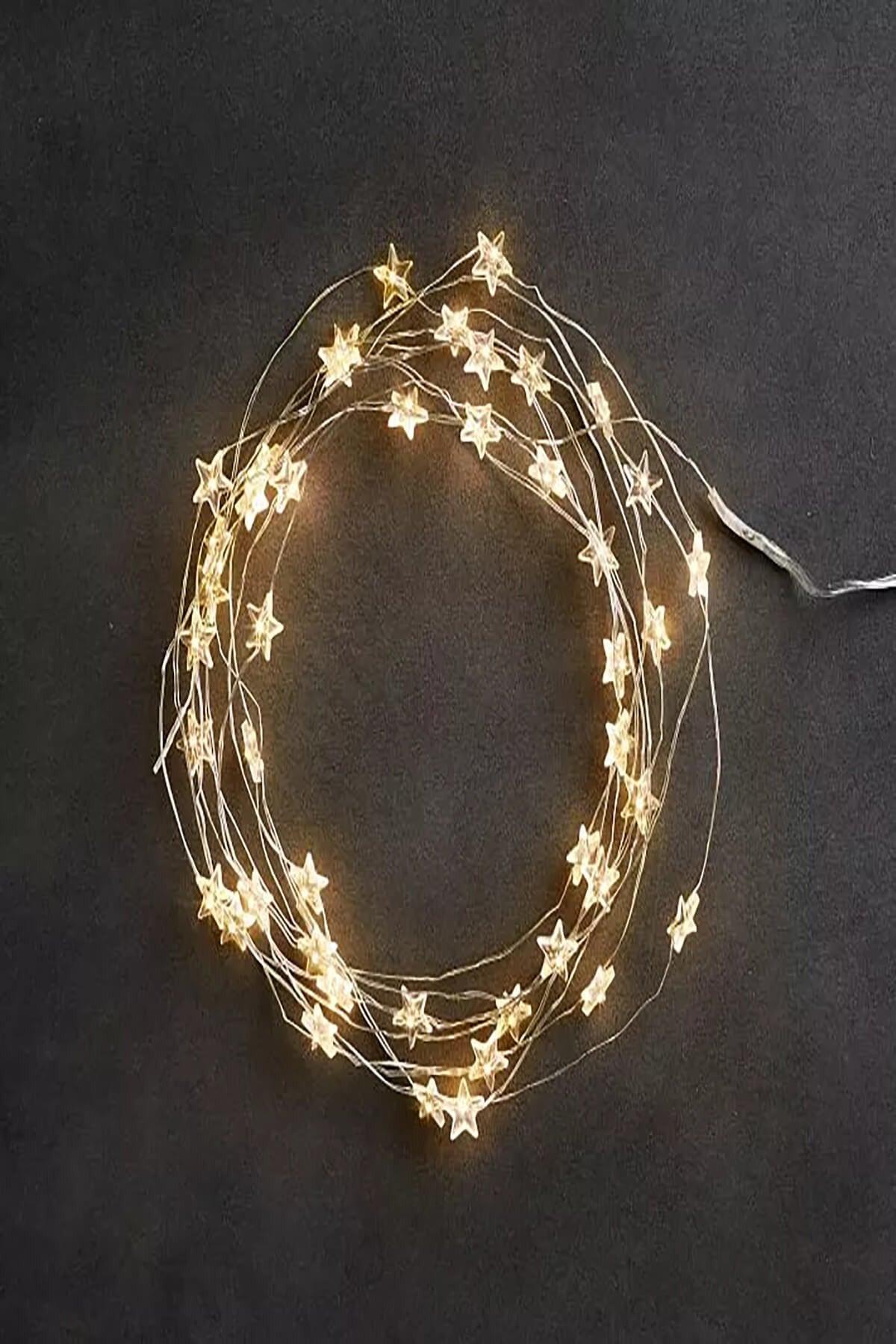 3 Meters Lighted Star Copper Wire Led