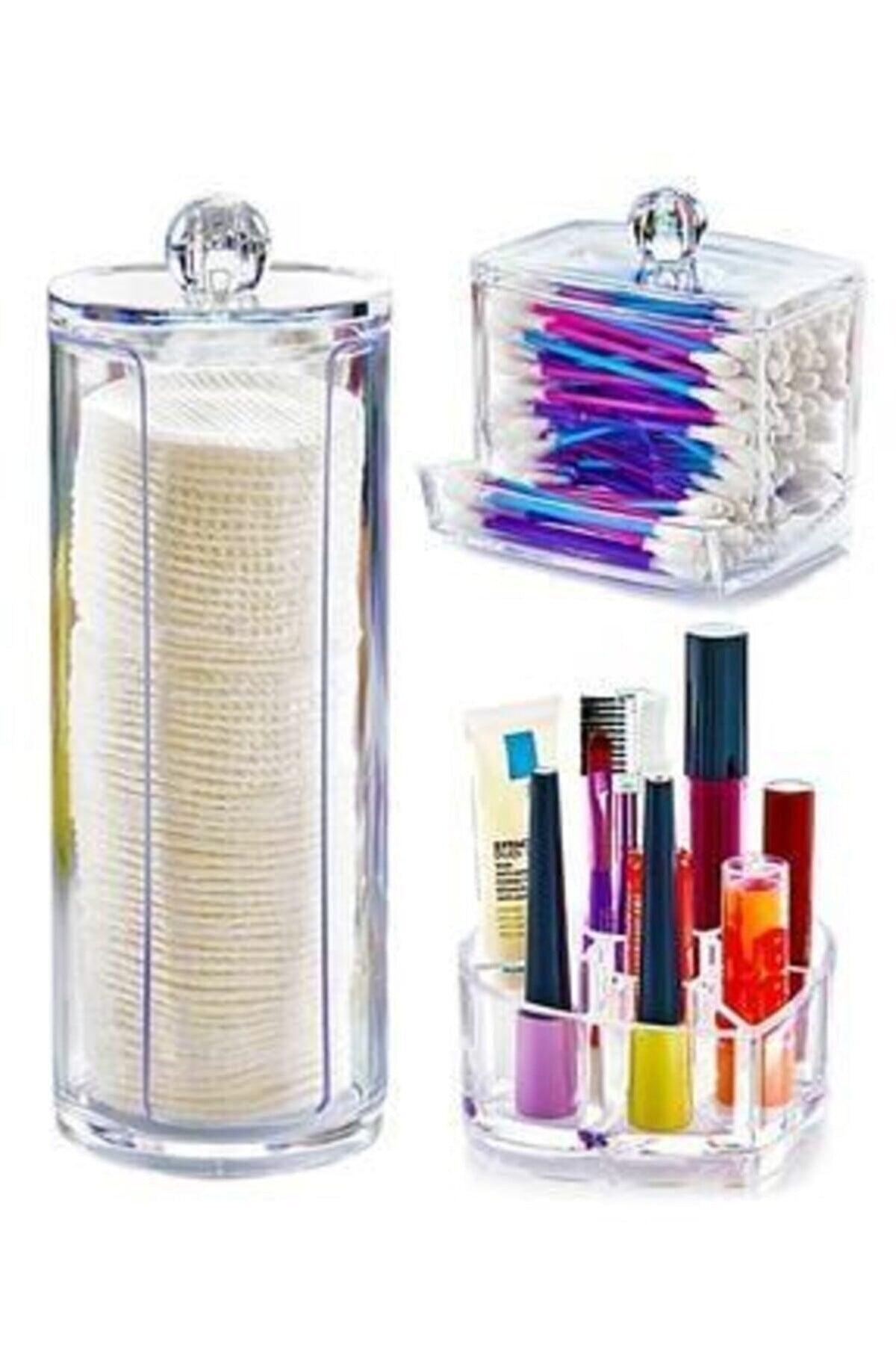 3 Pcs Makeup Organizer - Swordslife