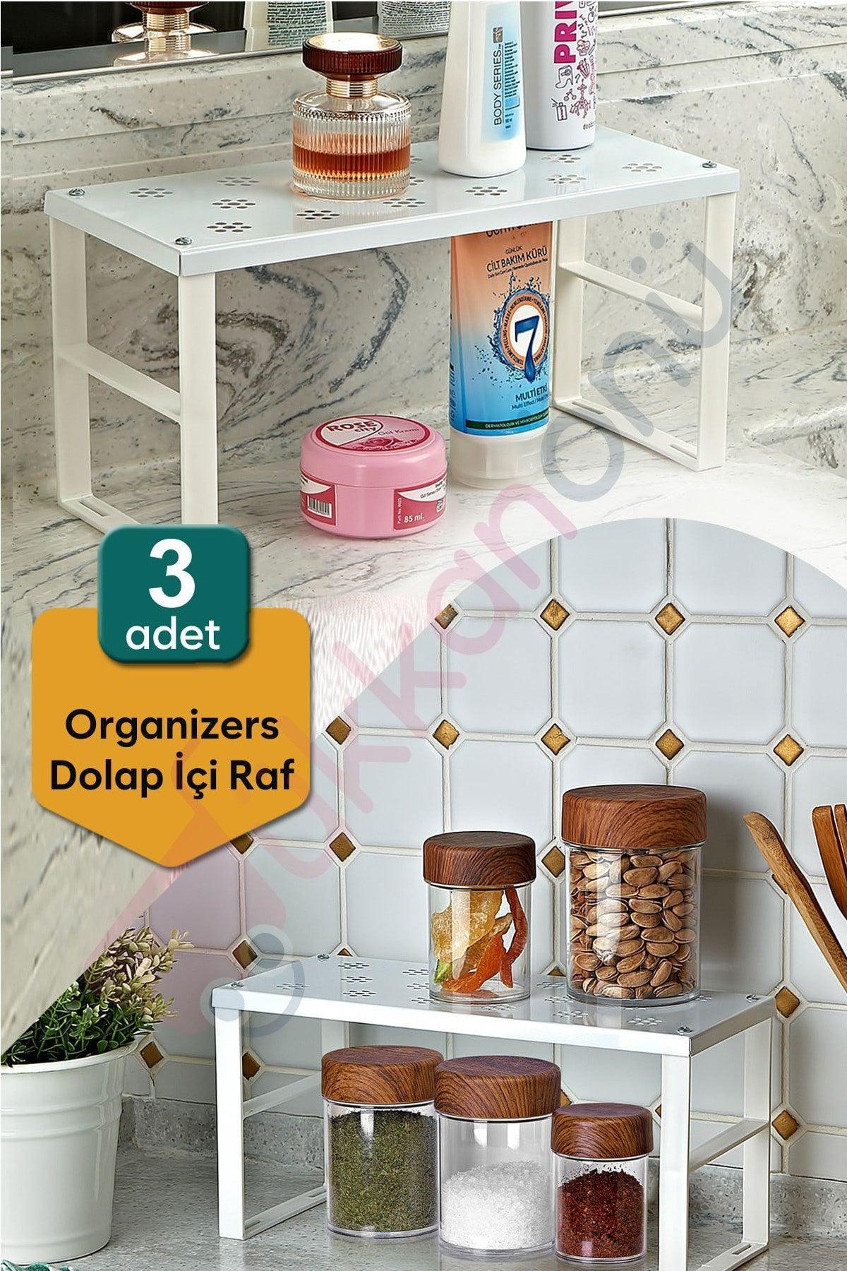 3 Pcs Small Organizer Cabinet Organizer