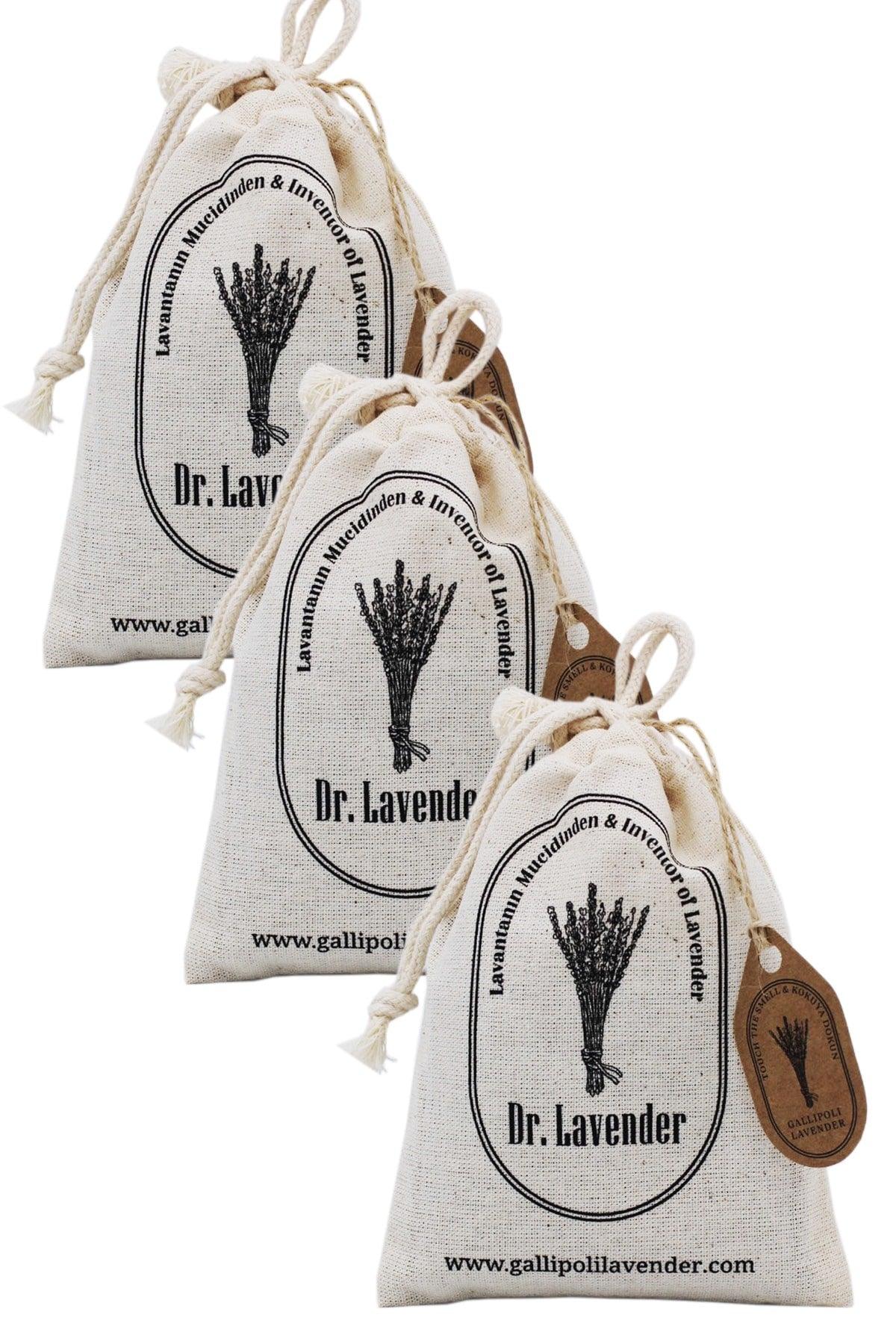 3 Cupboard Fragrance Lavender Pouch Between Clothes Dried Lavender Flower Pouch 22 Gr. gift - Swordslife