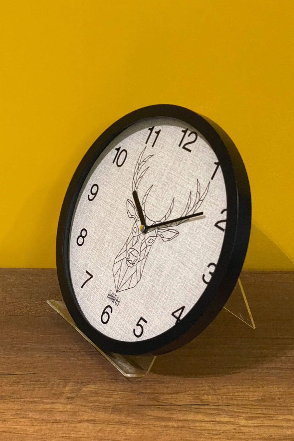 30 Cm Real Glass Silent Mechanism Wall Clock - Swordslife