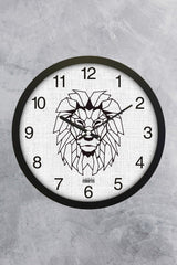 30 Cm Real Glass Silent Mechanism Wall Clock - Swordslife