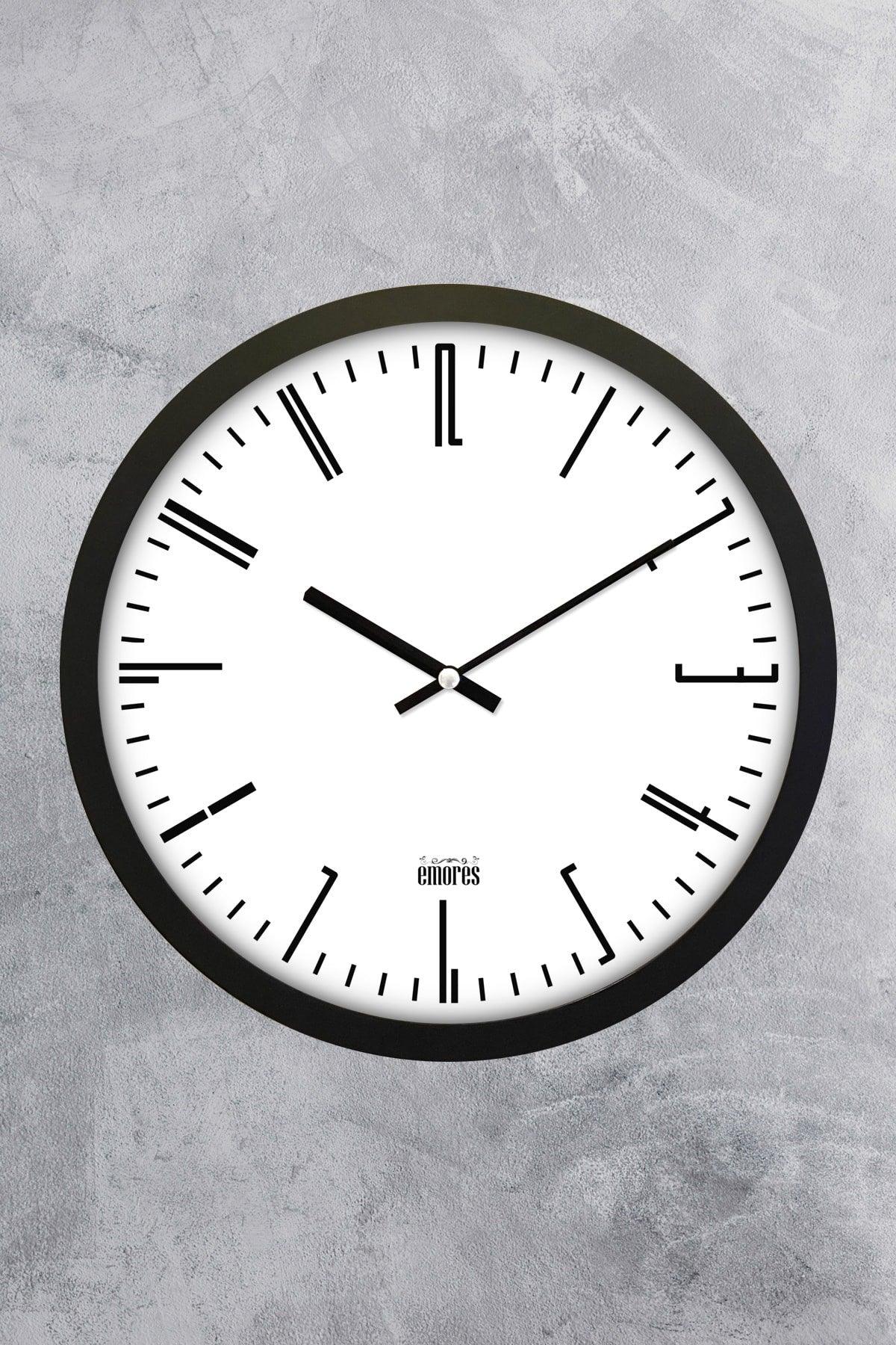 30 Cm Real Glass Silent Mechanism Wall Clock - Swordslife