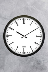 30 Cm Real Glass Silent Mechanism Wall Clock - Swordslife