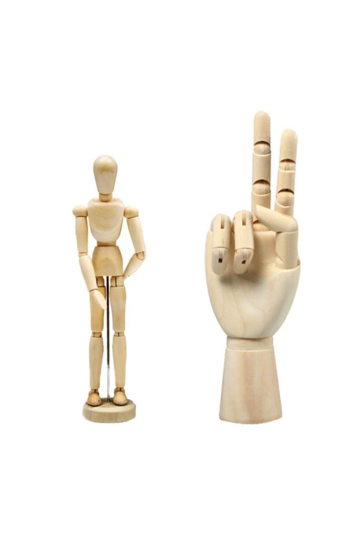 30 Cm Sketch Model Mannequin And Sketch Hand 2 Si