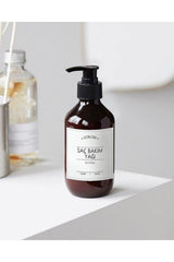 300ml Amber Brown Glass Bottle Hair Care