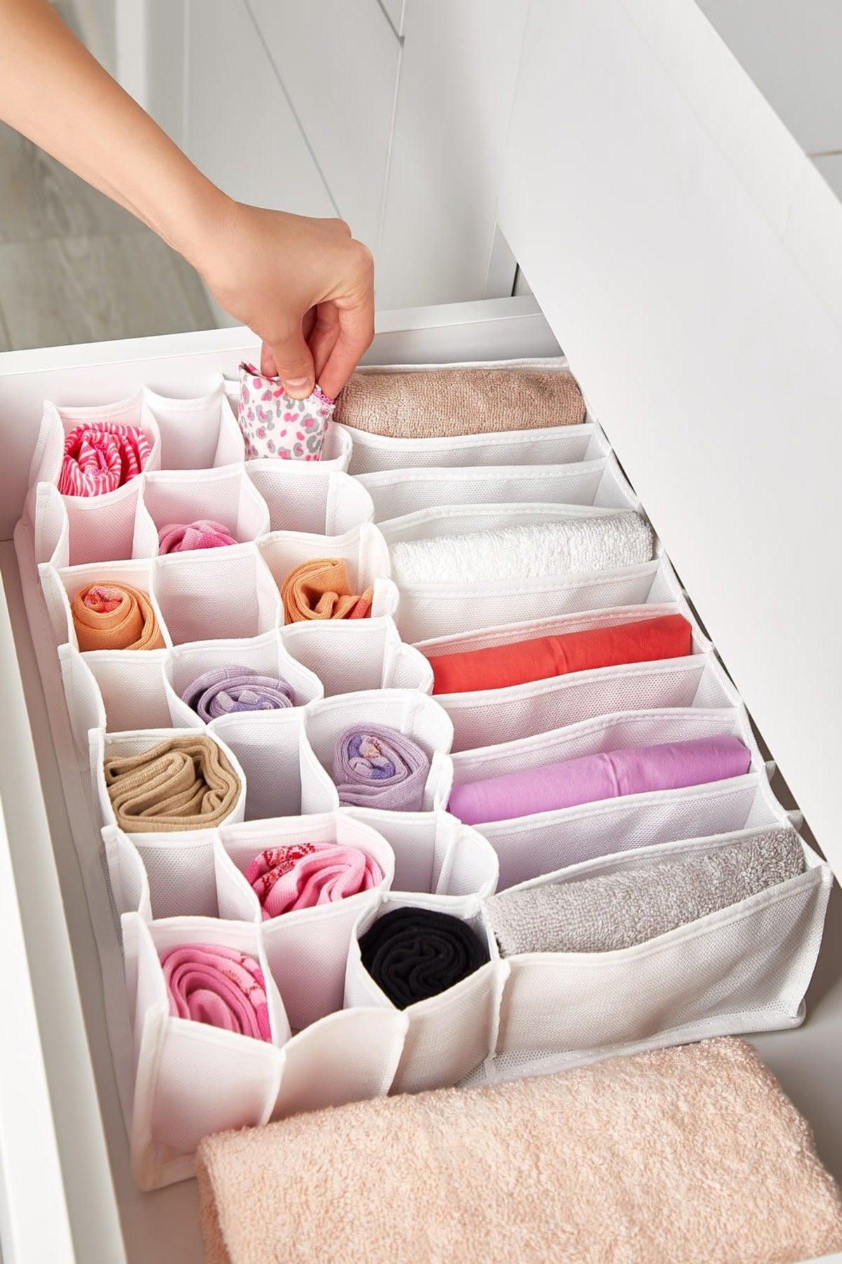 31 Compartment Drawer Honeycomb And Pocket Organizer Organizer - Swordslife