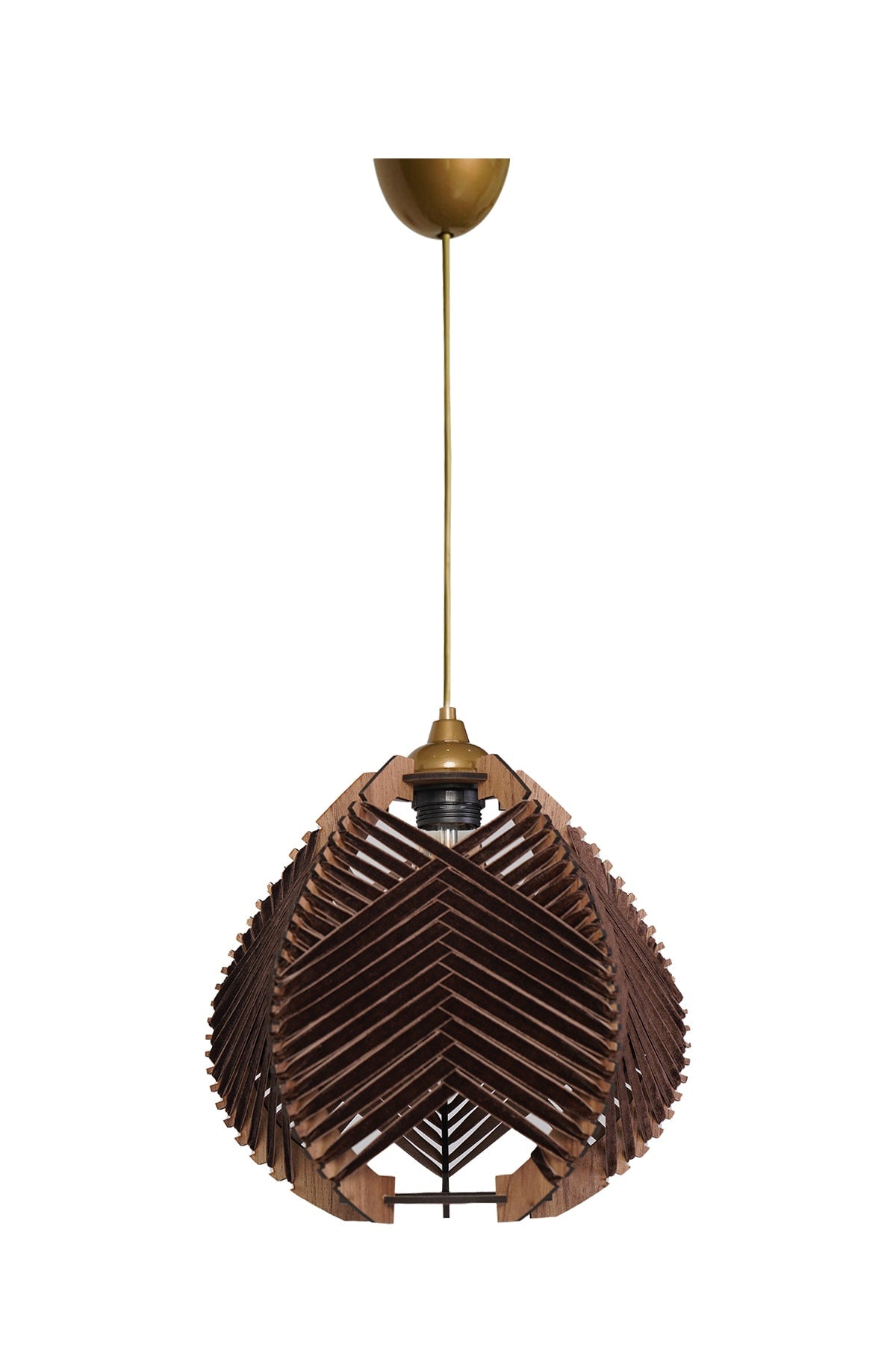 Lierre Pendant Lamp Chandelier Brown