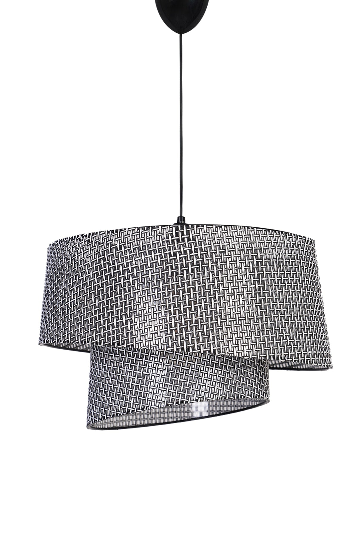 Cıntre Pendant Lamp Chandelier Black